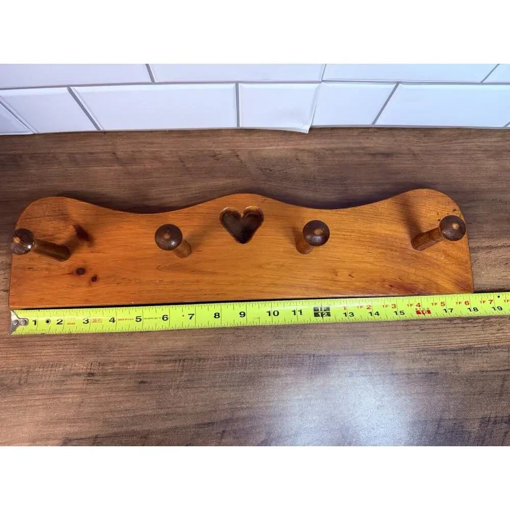 Handmade vintage wood